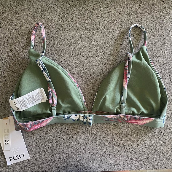 NWT ROXY Swim Bikini Top 🌺 - Picture 2 of 10